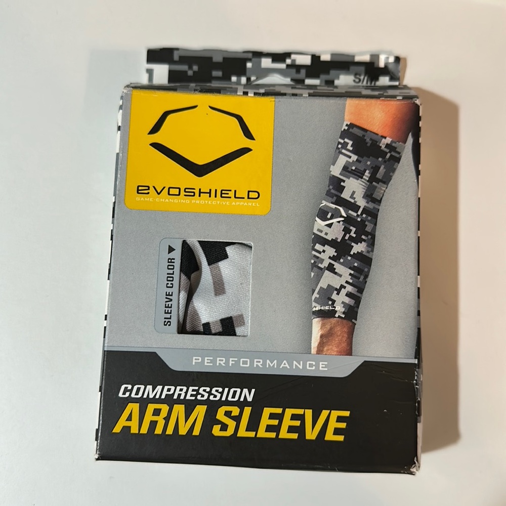 🆕 EvoShield Black/Grey Compression Sleeve